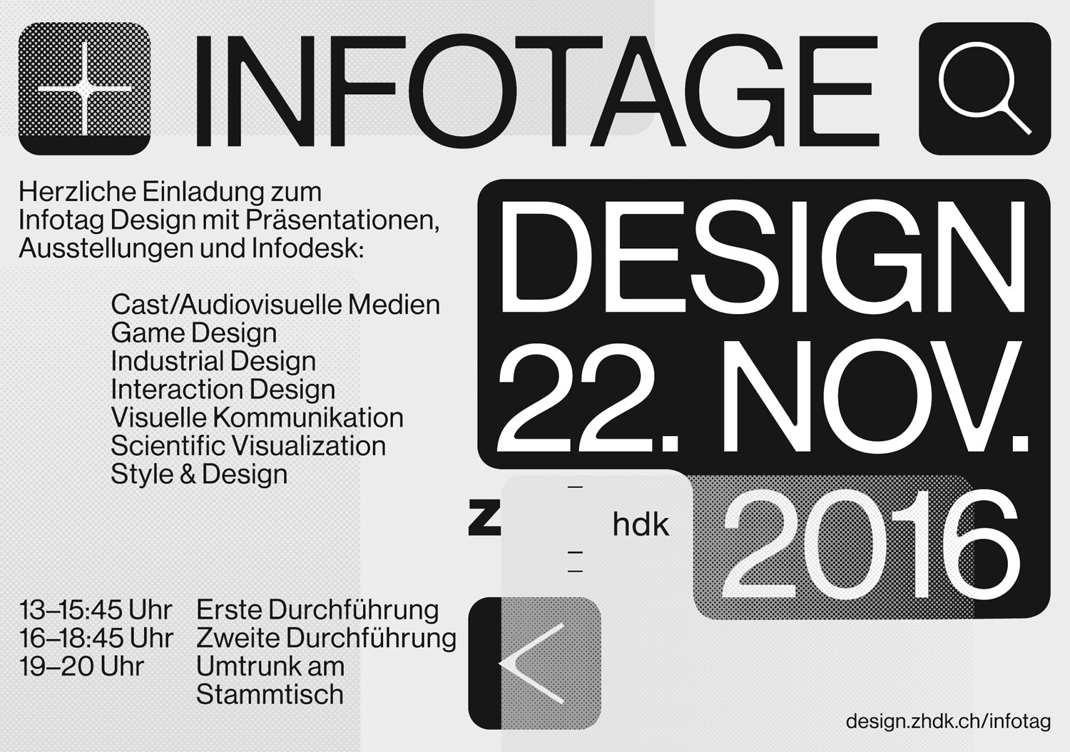 Save The Date – Infotage 2016
