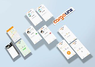 Smartphone-Applikation für Cargolink