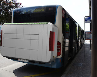 Zeitanzeige bis Abfahrt